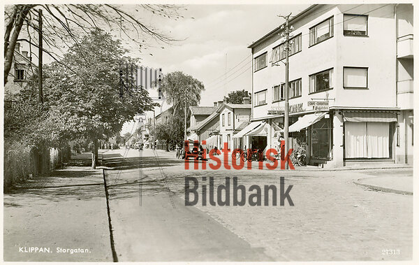 Klippan. Storgatan.