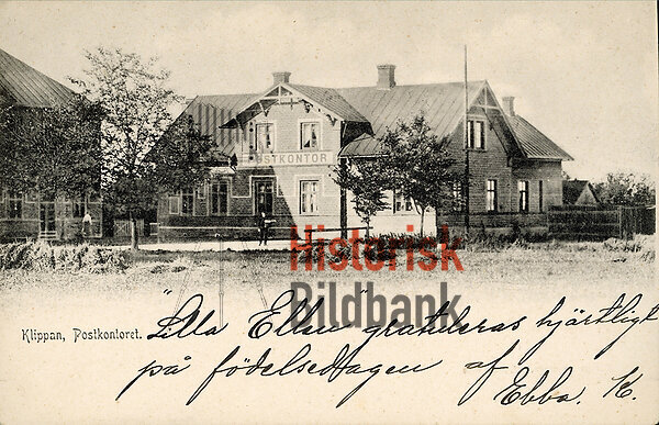 Klippan, Postkontoret.