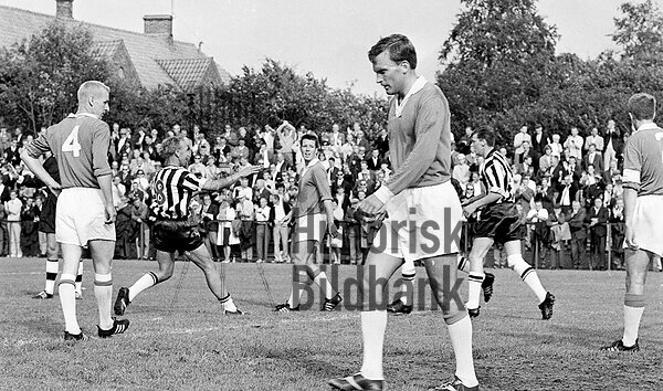 Fotboll Gunnarstorp - Landskrona Bois 1967