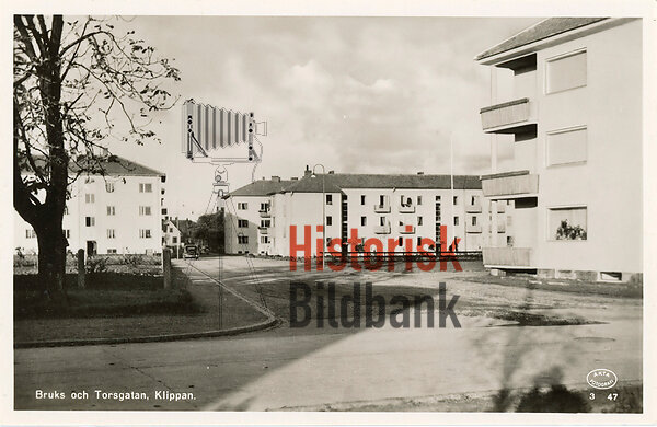 Bruks och Torsgatan, Klippan.
