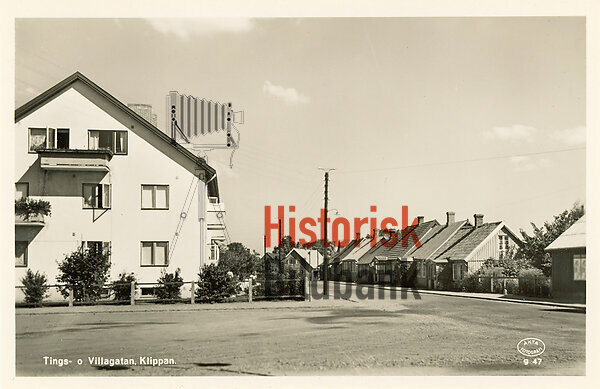 Tings- o Villagatan, Klippan.