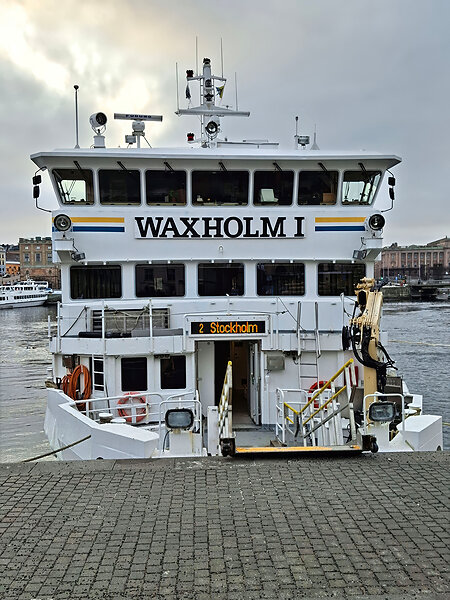 A boat roundtrip Rind� - Stockholm Sweden 2026