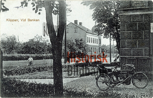 Klippan, vid Banken