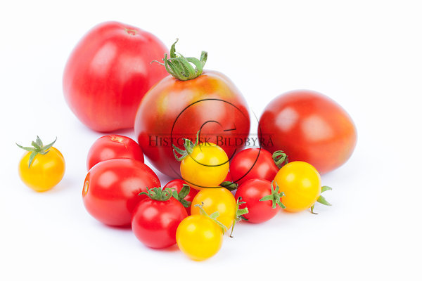 Blandade tomater