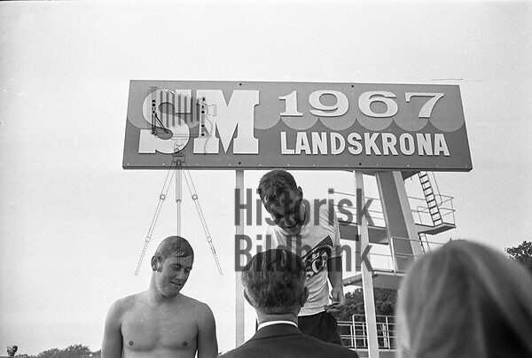 Sim-SM i Landskrona 1967