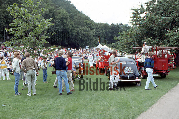 Classic car i B�stad