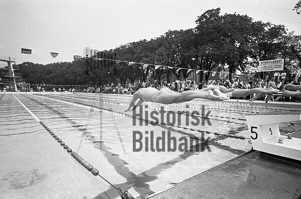 Sim-SM i Landskrona 1967