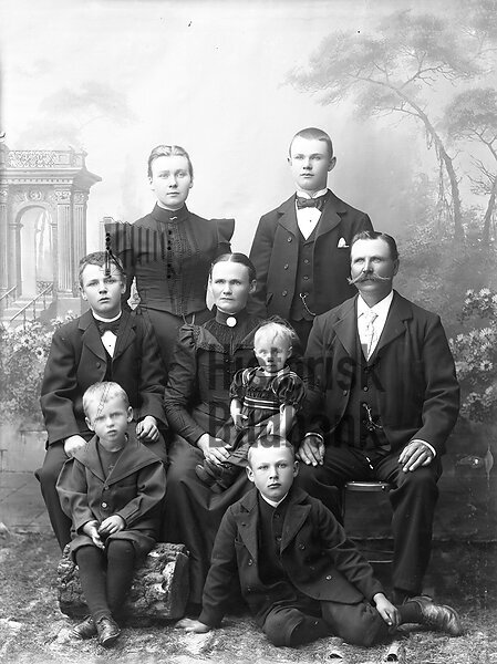 NILSSON, KARL o ANNA CAJSA - FAMILJ