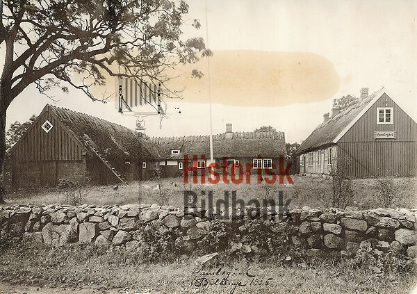 Innerg�rden n�r museet �r invigt. Fotograf ok�nd