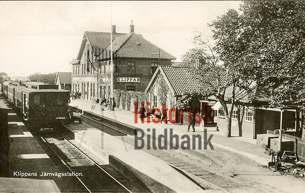 Klippans J�rnv�gsstation.