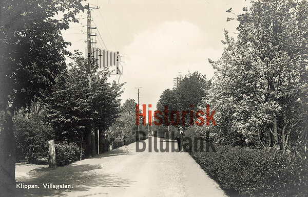 Klippan. Villagatan.