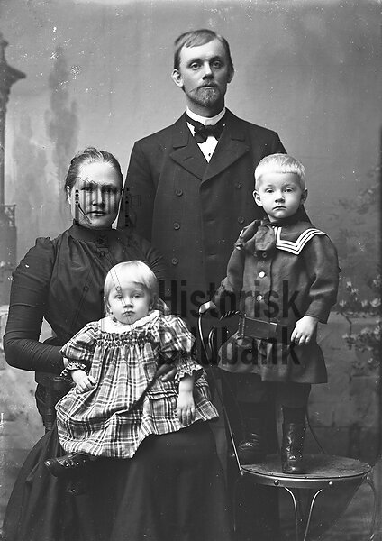 SJ�DAHL, ARVID o LOVISA - FAMILJ