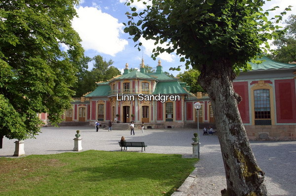 Kina Slott, Drottningholmsparken. Rokoko-stil.