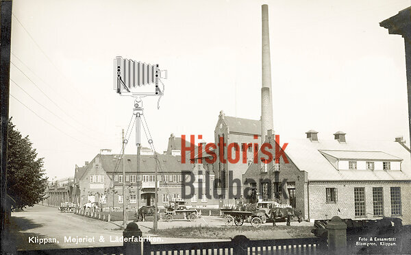 Klippan, Mejeriet & L�derfabriken.