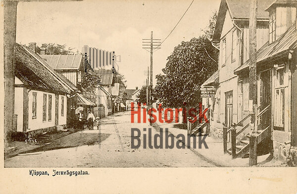 Klippan, Jernv�gsgatan